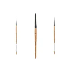 Princeton&trade; Catalyst&trade; Polytip&trade; Short Handle Bristle Round Brush