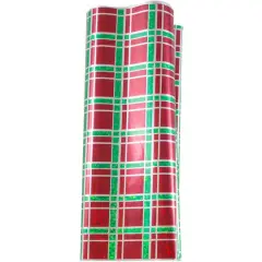 JAM Paper Christmas Plaid Holiday Tissue Paper, 3ct.