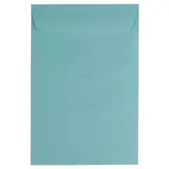 JAM Paper 6" x 9" Open End Catalog Premium Envelopes, 25ct. Aqua Blue