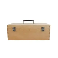 Large Wooden Storage Box by Artist's Loft&trade;