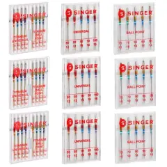 SINGER&reg; Titanium & Standard Universal & Ball Point Sewing Machine Needles, 54ct.