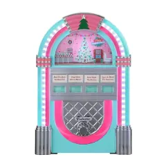9" Teal Retro Jukebox