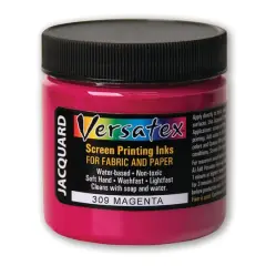 Jacquard Versatex Screen Printing Ink, 4oz. 309 Magenta