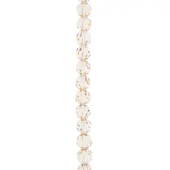 Preciosa Glass Crystal Round Beads, 6mm by Bead Landing&trade; Honey