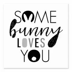 Some Bunny Loves You Tabletop Canvas