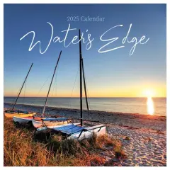 TF Publishing 2025 Water's Edge Wall Calendar