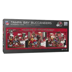 NFL Game Day in the Dog House 1,000 Piece Puzzle Tampa Bay Buccaneers