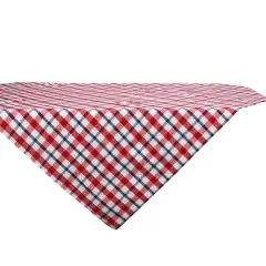 DII&reg; 40" American Plaid Tablecloth