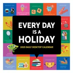 TF Publishing 2025 Every Day's A Holiday Daily Desktop Calendar