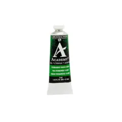 Grumbacher&reg; Academy&reg; Oil Color, 37mL Permanent Green Light