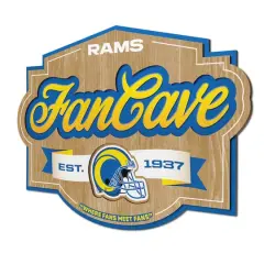 NFL Fan Cave Sign Los Angeles Rams