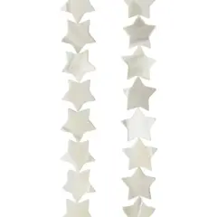Natural White Shell Star Beads, 10mm by Bead Landing&trade;