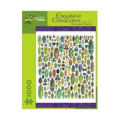 Pomegranate Artpiece Puzzle&trade; Christopher Marley Exquisite Creatures Insect Art 1000 Piece Puzzle