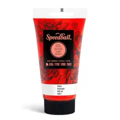 Speedball&reg; Water-Soluble Block Printing Ink Red