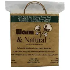 Warm & Natural&reg; 34" x 45" Pre-Cut Craft Cotton Batting