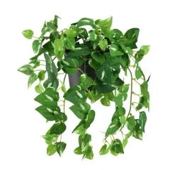 12" Potted Artificial Green Plant