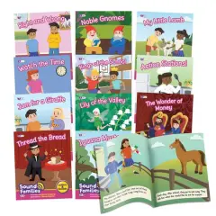Junior Learning&reg; Decodable Readers Sound Families Consonants Fiction Phase 5.5 Set