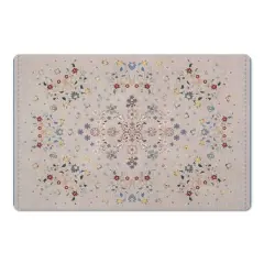 Floral Persian Floor Mat