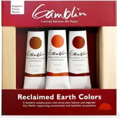 Gamblin Reclaimed Earth Colors Limited Edition Oil Color Set