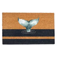 Whale Tail Doormat