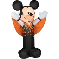 3.5ft. Airblown&reg; Inflatable Halloween Mickey as Vampire with Candy Toss Vest