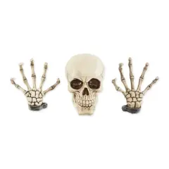 6" Skeleton Wall D&eacute;cor Set