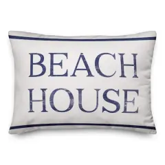 Beach House 14" x 20" Indoor / Outdoor Pillow