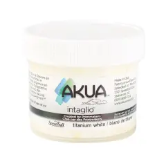 Speedball&reg; Akua&trade; Intaglio&trade; Ink, 2oz. Titanium White