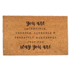 Just the Way You Are Doormat