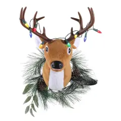 20" Motion Activated LED Singing Reindeer