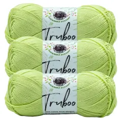 3 Pack Lion Brand&reg; Truboo Yarn Celery