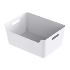 Large White Open Storage Bin by Simply Tidy&reg;