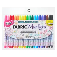 Tulip&reg; Fabric Markers&reg; Fine Writers, 20 Pack