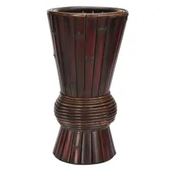17" Bamboo Decorative Planter