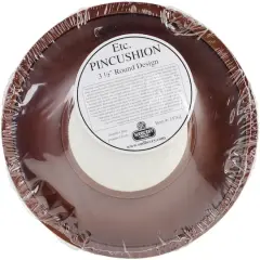 Sudberry House Mahogany Round Pincushion Tray
