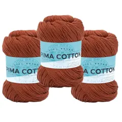 3 Pack Lion Brand&reg; Pima Cotton Yarn Spice