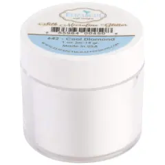 Elizabeth Craft Designs Cool Diamond Silk Microfine Glitter, 1oz.