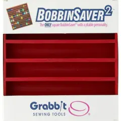 Blue Feather BobbinSaver Square&trade; Red