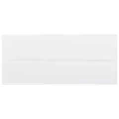 JAM Paper 4.12" x 9.5" Bright White Linen Strathmore Business Envelopes, 50ct.