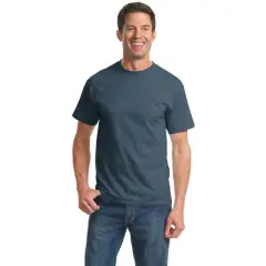 Port & Company&reg; Tall Essential T-Shirt Steel Blue