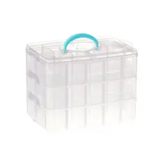 Adjustable Snap Box Jewelry Organizer by Bead Landing&trade;