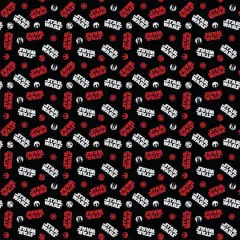 Star Wars&trade; 6 Tossed Icons Cotton Precut Fabric
