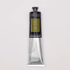 Sennelier Extra Fine Artists' Acrylic Paint, 200mL 255 Brown Ochre