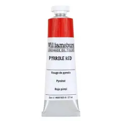Williamsburg&reg; Artist Oil Colors, 37mL Pyrrole Red