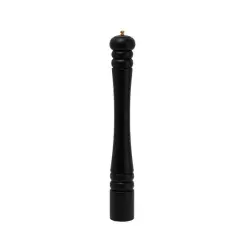 Hello Honey&reg; Matte Black Modern Wood Salt & Pepper Mill