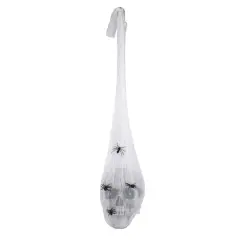 27" Animated Sound Activated Halloween Hanging Skull