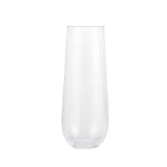 9oz. Clear Plastic Stemless Champagne Flutes by Celebrate It&trade;, 8ct.