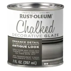 Rust-Oleum&reg; Chalked 7oz. Decorative Glaze Smoked Glaze
