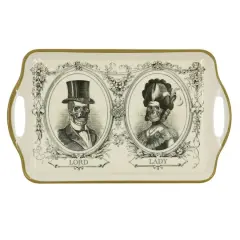 17" Lady & Lord Skeleton Tray by Ashland&reg;