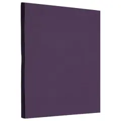 JAM Paper Matte 8.5'' x 11'' 28lb. Paper, 50 Sheets Dark Purple